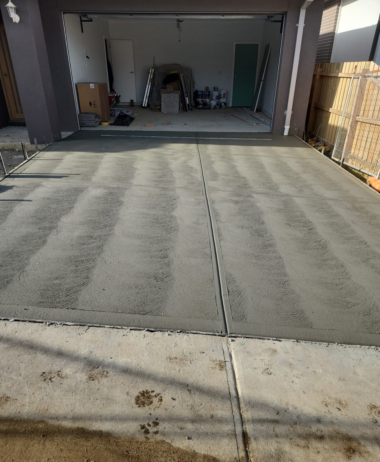 Driveway concreting